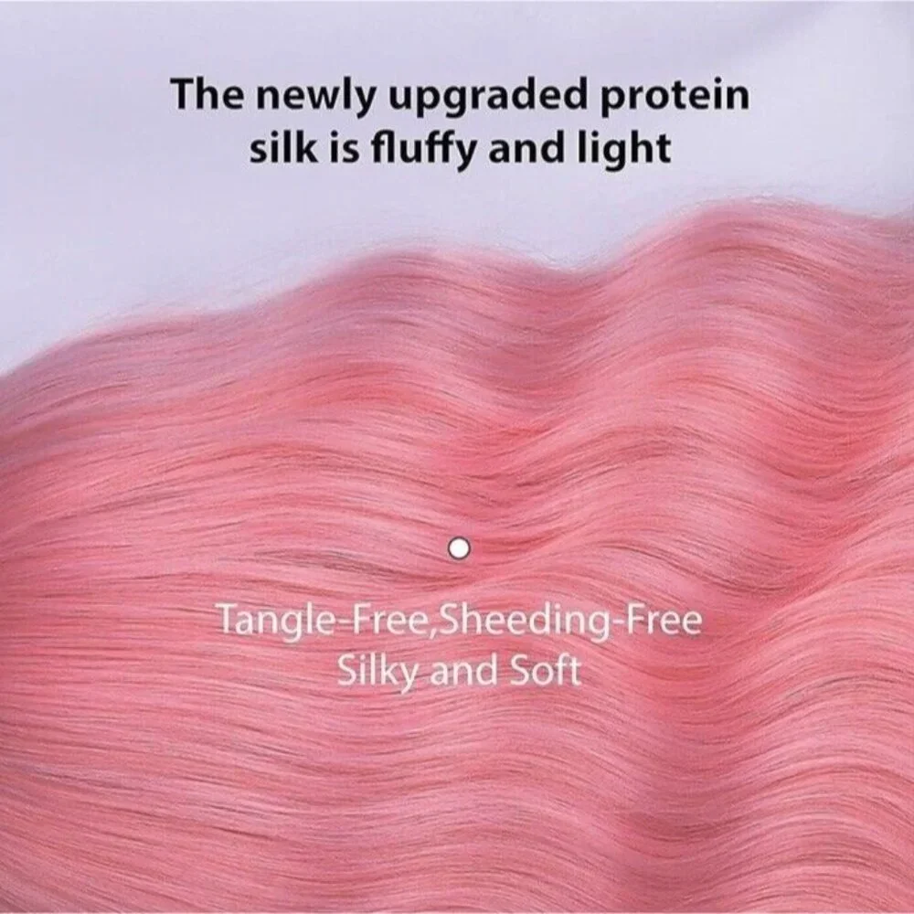 Pink Wig Full 24